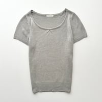 light gray knit tops