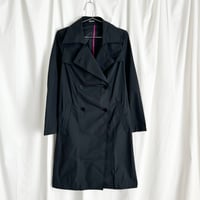 DKNY black trench coat