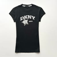DKNY black logo printed compact T-shirts
