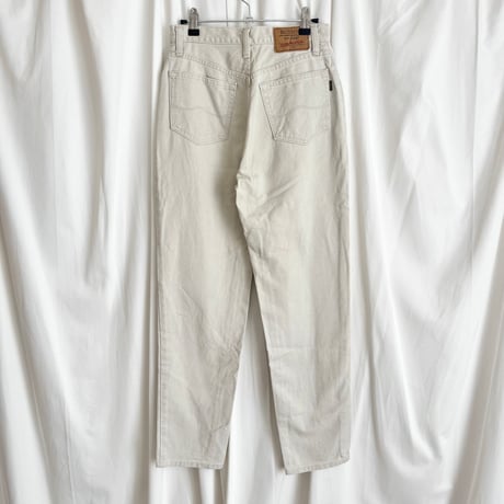 light gray high waist denim pants