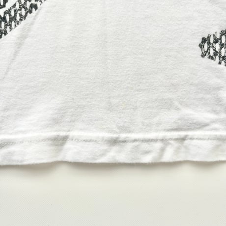 ARMANI  white printed T-shirt