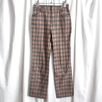 Burberry plaid designed pants
