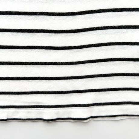 Ralph Lauren white×black striped tank top