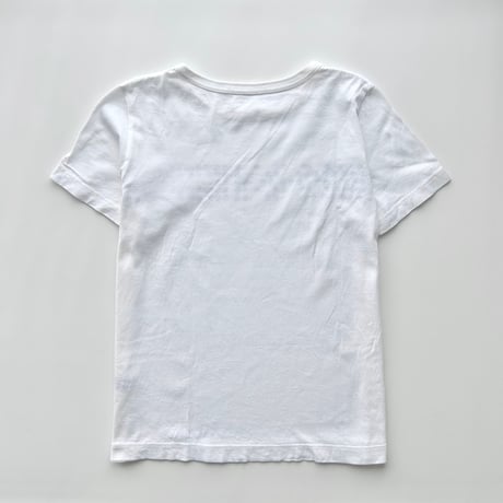 courreges white printed T-shirts