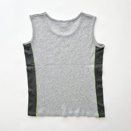 D&G gray logo side designed tank top