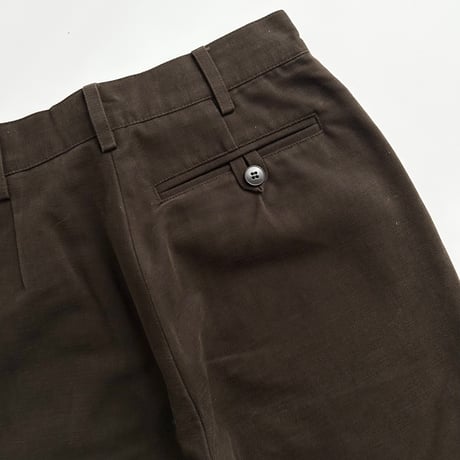agnes b. brown tapered pants