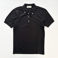 black polo shirt