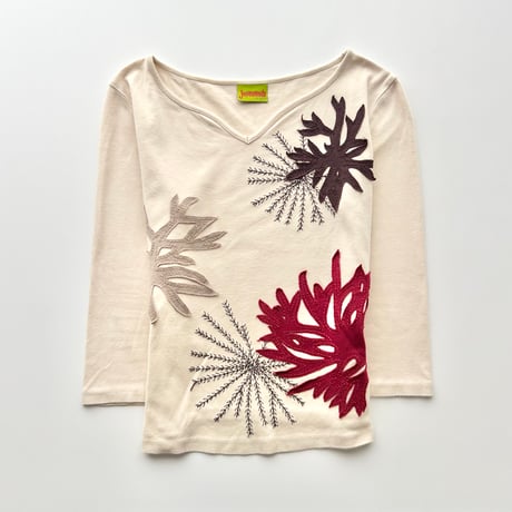 patch embroidery designed tops