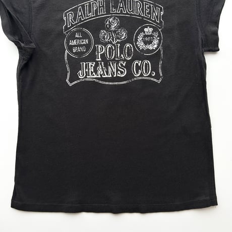 Ralph Lauren black printed T-shirts