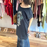 Chloe black cat tunic T-shirts