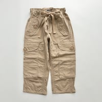 Ralph Lauren beige waist mark cargo pants