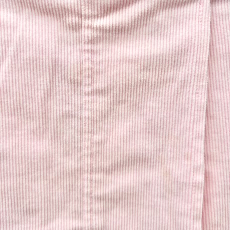 courreges pink corduroy pleats mini skirt