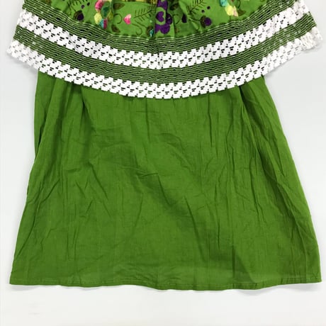 made in MEXICO embroidered cotton tunic