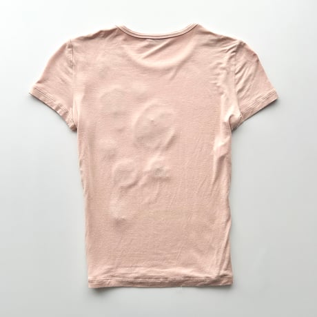 MOSCHINO pale pink flower T-shirts