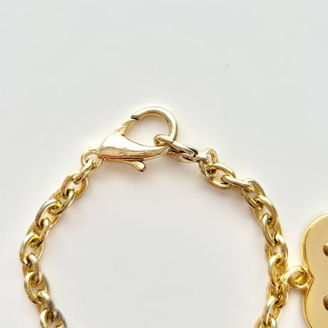 JUICY COUTURE logo motif chain bracelet