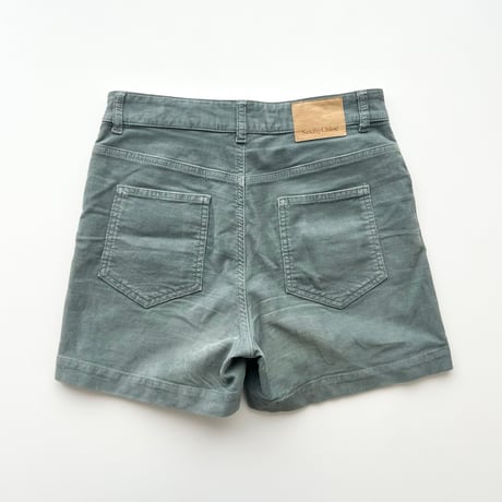 Chloe blue corduroy short pants