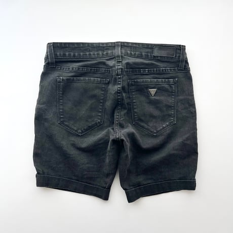 GUESS dark gray denim half pants