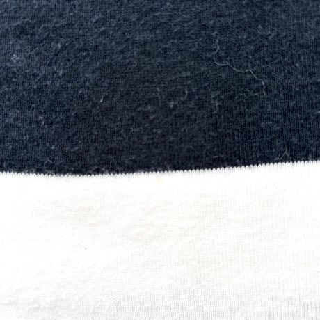 agnes b. white×black striped tank top