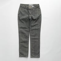 Chloe navy×white striped pants