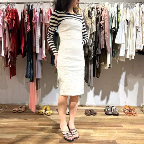 ARMANI stripe layered dress