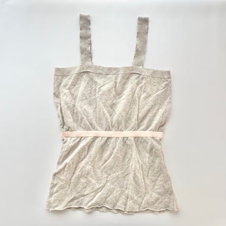 ALEXANDER WANG beige waist designed tops