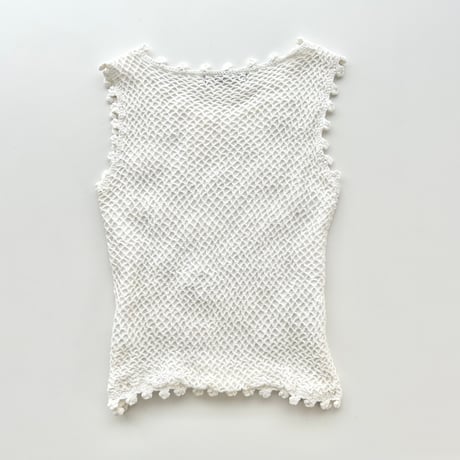 crochet flower tank top