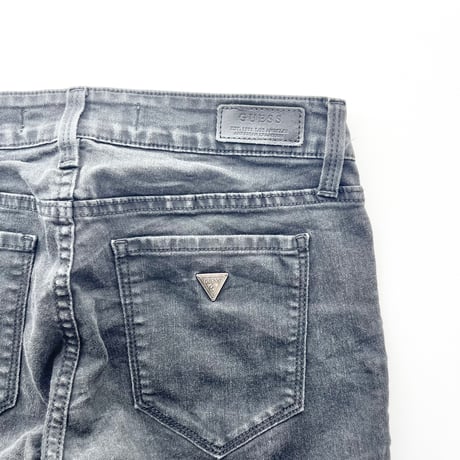 GUESS dark gray denim half pants