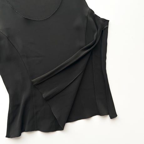 ARMANI black shape tank top