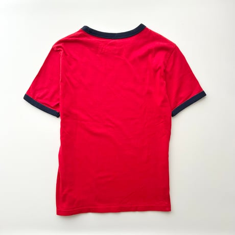 Ralph Lauren red×navy logo printed T-shirts