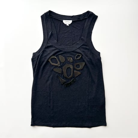 MaxMara dark gray stone tank top
