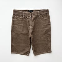 ISABEL MARANT brown corduroy half pants