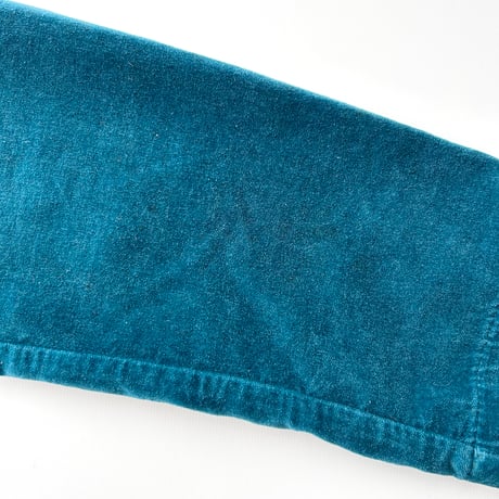 made in Italy / blue designed velour jacket