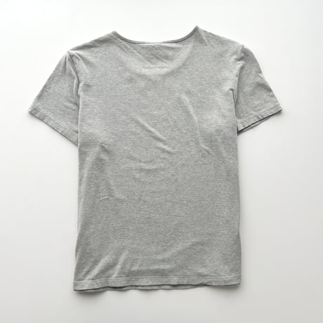 VERSACE gray gold printed T-shirts