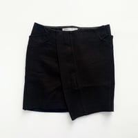 Chloe black designed mini skirt