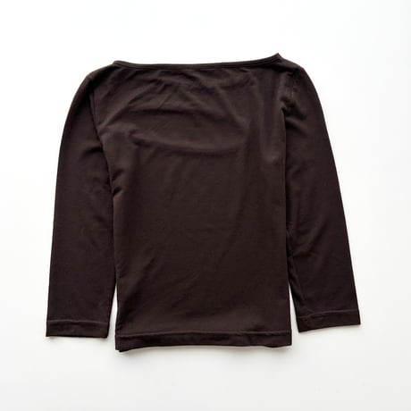 made in Italy / brown whole tops