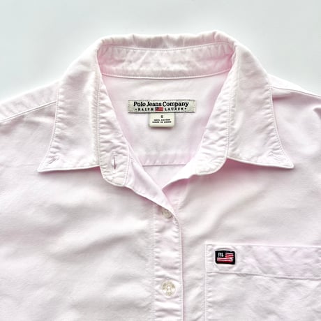 Ralph Lauren pale pink logo shirt
