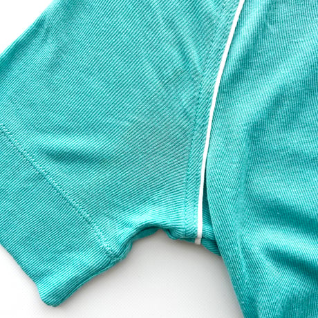GUCCI blue logo v neck tops