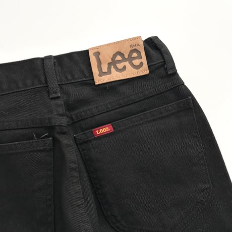 Lee black cotton pants