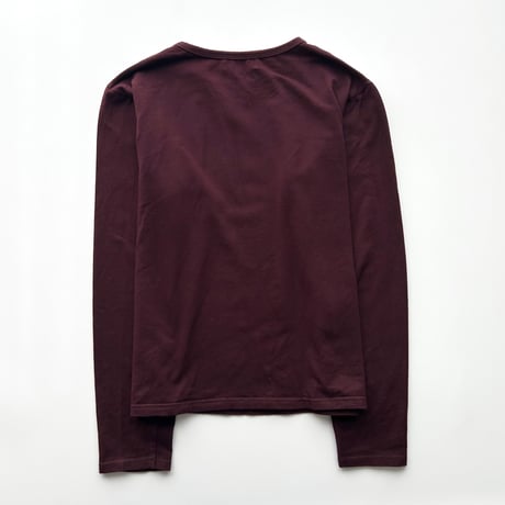 Burberry red brown logo printed tops
