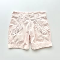 DIESEL pale pink cargo short pants