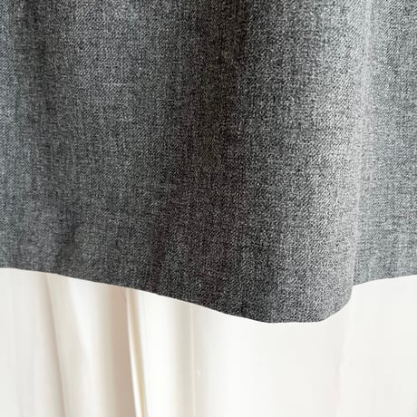 made in USA / gray pencil skirt