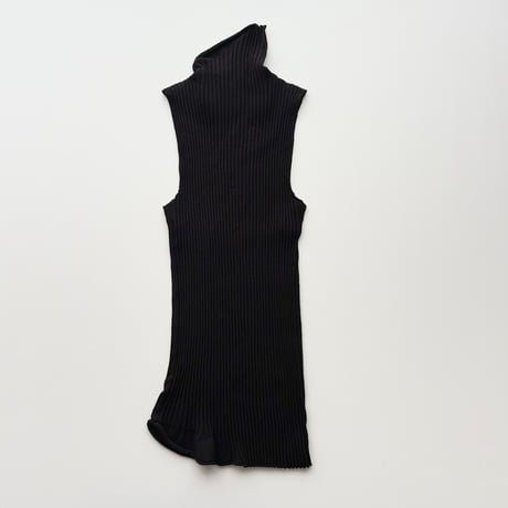 made in Italy / dark navy rib tops