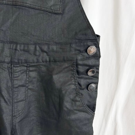 MORGAN black cotton all in one