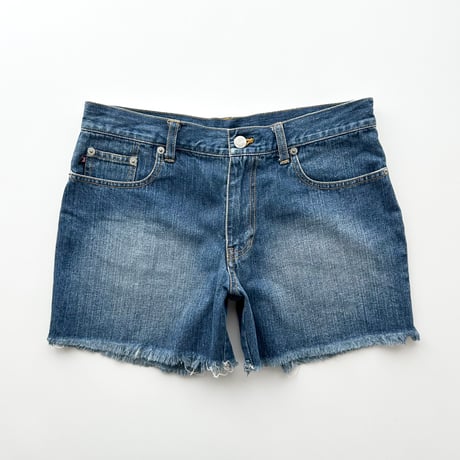 Ralph Lauren denim fringe short pants