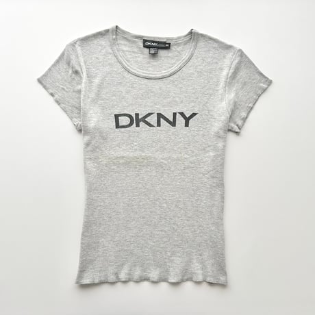 DKNY gray logo printed T-shirts