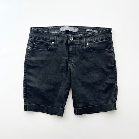 GUESS dark gray denim half pants