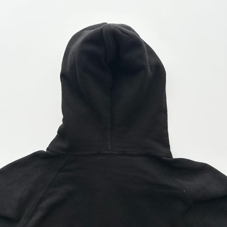 Burberry black×red logo full zip hoodie