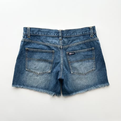 Ralph Lauren denim fringe short pants