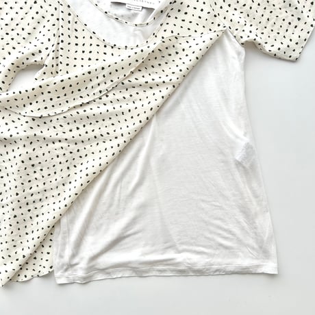 STELLA McCARTNEY silk dot layered tunic
