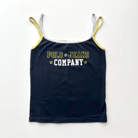 Ralph Lauren dark navy logo camisole